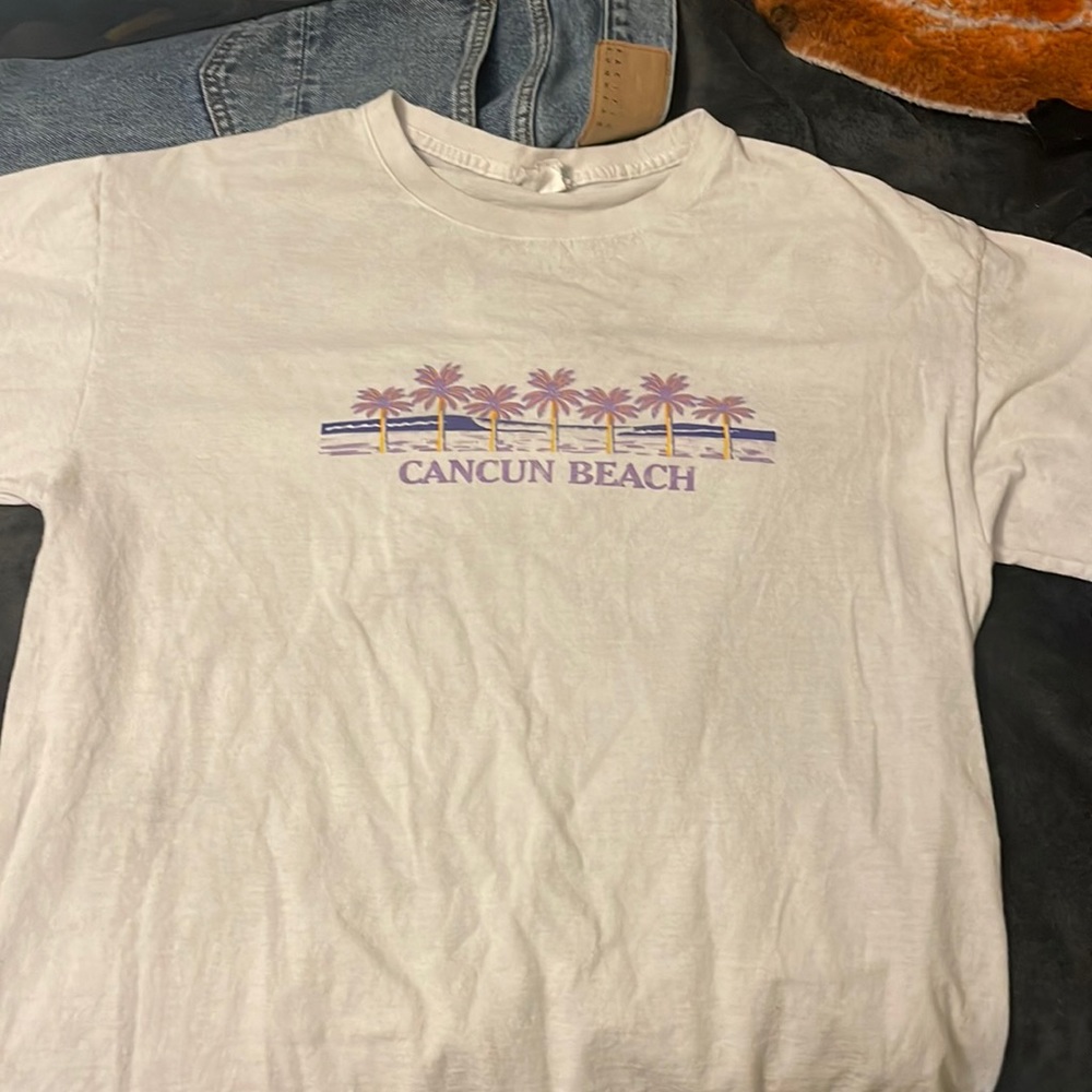 Cancun Beach Hanes Tee shirt
